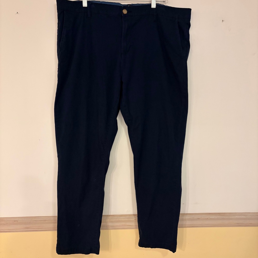 Daniel Hechter Paris‎ Men's Navy Blue Stretch Chino Pants Trousers 42 x 29